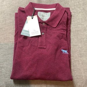 Gunn Polo Sports Fit Short-sleeve - Garnet color- never been worn, tags on!